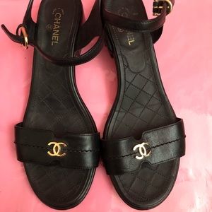 CHANEL FLATS ANKLE STRAP